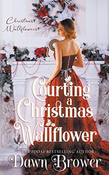 portada Courting a Christmas Wallflower (en Inglés)