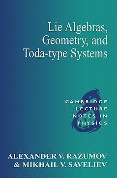 portada Lie Algebras, Geometry, and Toda-Type Systems Paperback (Cambridge Lecture Notes in Physics) (in English)