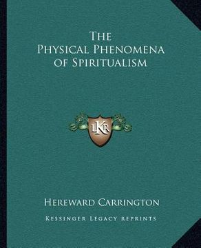 portada the physical phenomena of spiritualism
