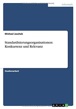 portada Standardisierungsorganisationen: Konkurrenz und Relevanz