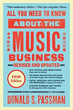 portada All you Need to Know About the Music Business: Eleventh Edition (in English)