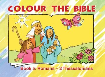 portada colour the bible, book 5: romans - 2 thessalonians (in English)