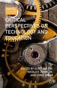 portada Critical Perspectives on Technology and Education (en Inglés)