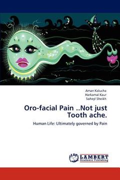 portada oro-facial pain ..not just tooth ache.