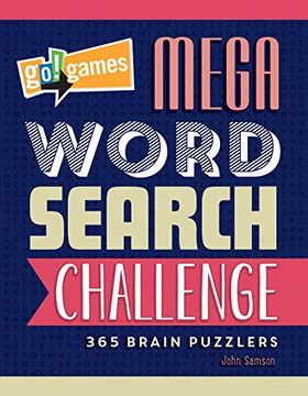portada Go! Games Mega Word Search Challenge (en Inglés)