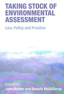portada taking stock of environmental assessment: law, policy and practice (en Inglés)