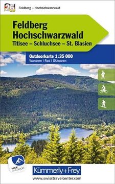 portada Feldberg - Hochschwarzwald nr. 26. Outdoorkarte Deutschland 1: 35 000 Titisee, Schluchsee, st. Blasien, Water Resistant, Free Download mit hkf Maps app