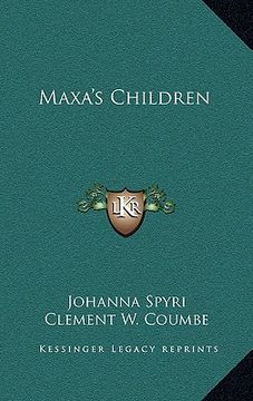 portada maxa's children (in English)