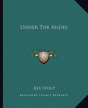 portada under the andes (en Inglés)