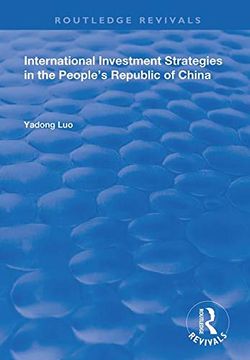 portada International Investment Strategies in the People's Republic of China (en Inglés)