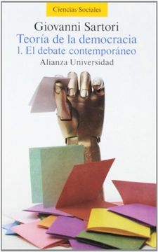 portada Teoría de la Democracia. 1. El Debate Contemporáneo (Alianza Universidad (Au))