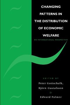 portada Changing Patterns in the Distribution of Economic Welfare Paperback (en Inglés)
