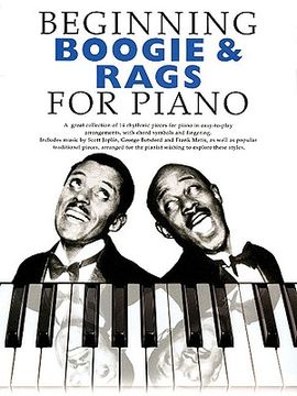 portada Beginning Boogie & Ragtime for Piano: Beginning Piano Series (en Inglés)