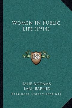 portada women in public life (1914) (en Inglés)