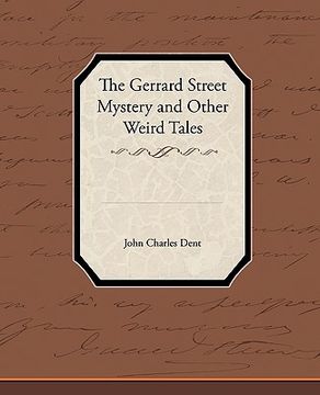 portada the gerrard street mystery and other weird tales (in English)