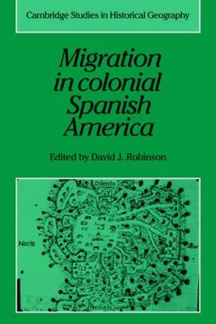 portada Migration in Colonial Spanish America (Cambridge Studies in Historical Geography) (in English)