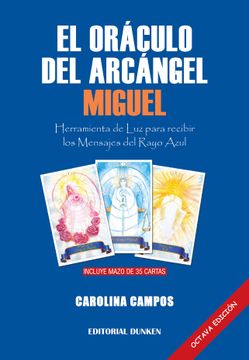 portada Libro el Oraculo del Arcangel Miguel Mazo 35 Cartas 5ta ed (in Spanish)