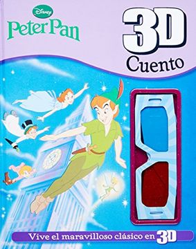 portada Disney 3d Cuento: Peter pan
