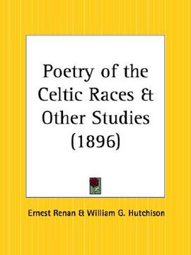 portada poetry of the celtic races and other studies