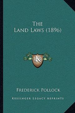 portada the land laws (1896) (en Inglés)