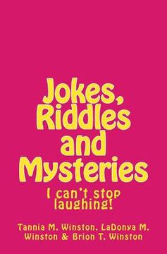 portada Jokes, Riddles and Mysteries: I can't stop laughing! (in English)