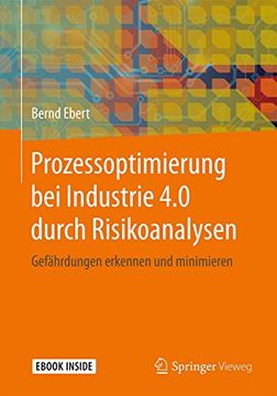 portada Prozessoptimierung bei Industrie 4. 0 Durch Risikoanalysen: Gefahrdungen Erkennen und Minimieren (en Alemán)