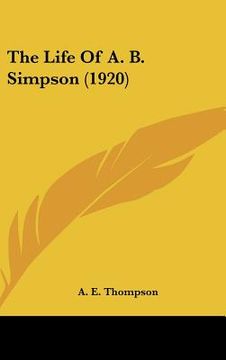 portada the life of a. b. simpson (1920)