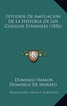 portada Estudios de Ampliacion de la Historia de los Codigos Espanoles (1856)