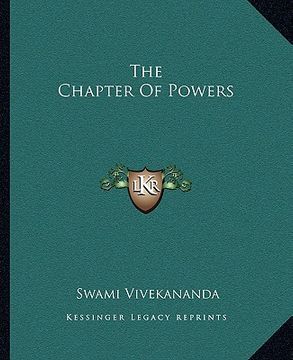 portada the chapter of powers (en Inglés)
