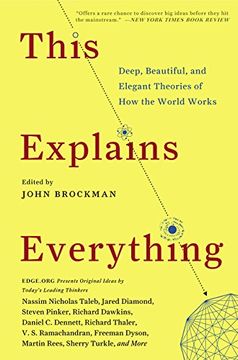 portada this explains everything: deep, beautiful, and elegant theories of how the world works (en Inglés)