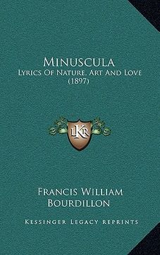portada minuscula: lyrics of nature, art and love (1897) (en Inglés)