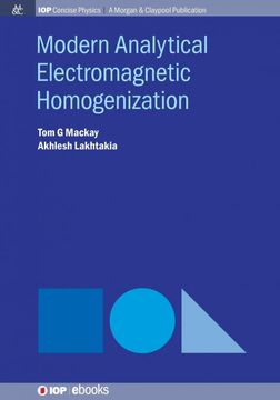 portada Modern Analytical Electromagnetic Homogenization (en Inglés)