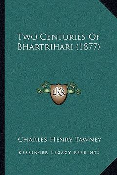 portada two centuries of bhartrihari (1877)