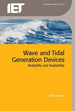 portada Wave and Tidal Generation Devices: Reliability and Availability (Energy Engineering) (en Inglés)