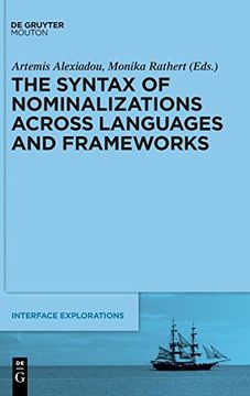portada The Syntax of Nominalizations Across Languages and Frameworks (en Inglés)