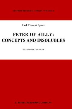 portada peter of ailly: concepts and insolubles: an annotated translation (in English)