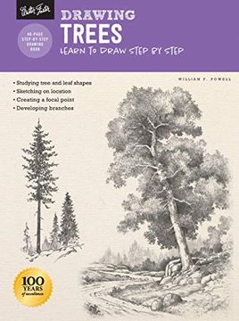 portada Drawing: Trees With William f. Powell: Learn to Draw Step by Step (How to Draw & Paint) (en Inglés)