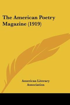 portada the american poetry magazine (1919) (en Inglés)