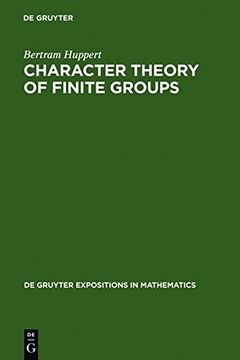 portada character theory of finite groups (en Inglés)