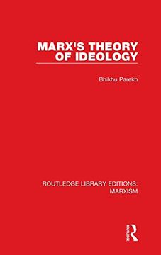 portada Marx's Theory of Ideology (Rle Marxism) (Routledge Library Editions: Marxism) (en Inglés)