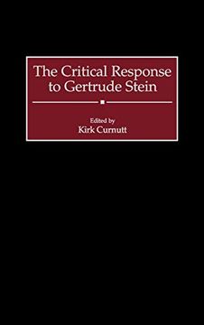 portada The Critical Response to Gertrude Stein (in English)