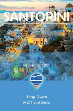 portada A to Z guide to Santorini 2024 (en Inglés)
