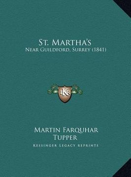 portada st. martha's: near guildford, surrey (1841) (en Inglés)