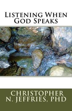 portada Listening When God Speaks (en Inglés)