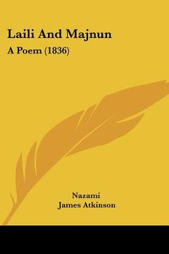 portada laili and majnun: a poem (1836) (en Inglés)