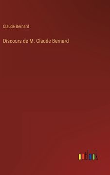 portada Discours de M. Claude Bernard (in French)
