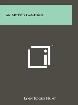 portada an artist's game bag (en Inglés)