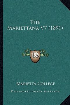 portada the mariettana v7 (1891) (en Inglés)