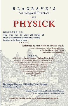 portada astrological practice of physick (in English)