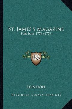 portada st. james's magazine: for july 1776 (1776)